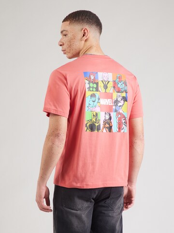 GAP - Camiseta 'MARVEL AVENGERS' en rojo: frente