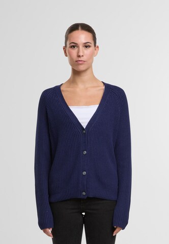 FYNCH-HATTON Gebreid vest in Blauw: voorkant
