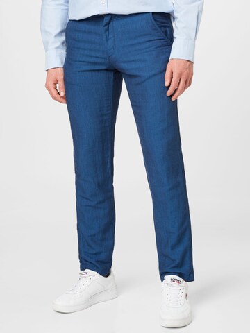 Regular Pantaloni eleganți 'Hampton' de la Tommy Hilfiger Tailored pe albastru: față