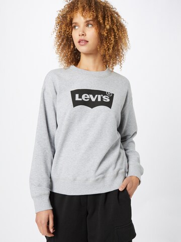 Sweat-shirt 'Graphic Standard Crew' LEVI'S ® en gris : devant