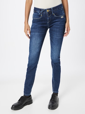 Gang Skinny Jeans 'NELE' in Blauw: voorkant