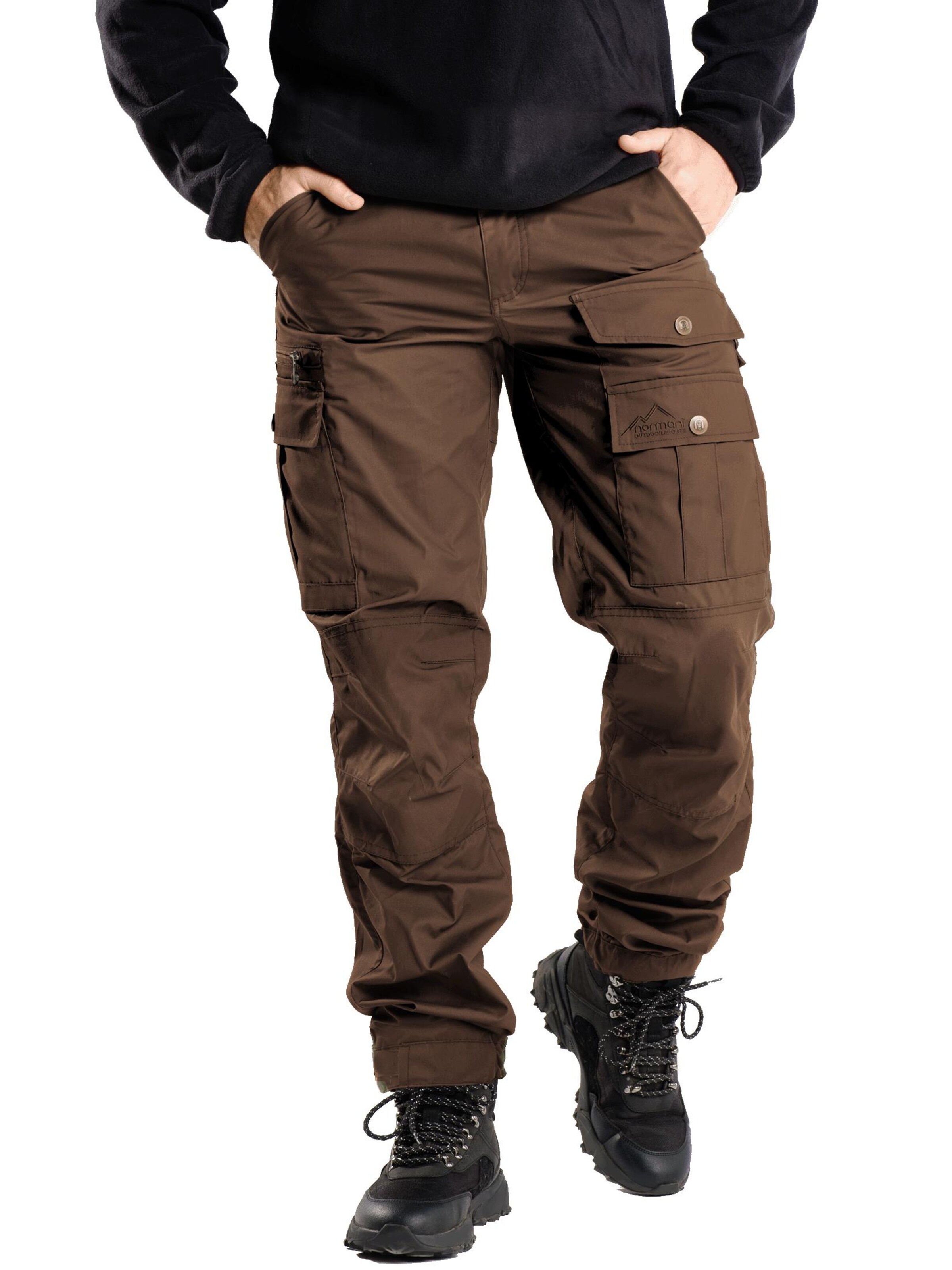 normani Regular Outdoor trousers 'Leviathan' in Brown