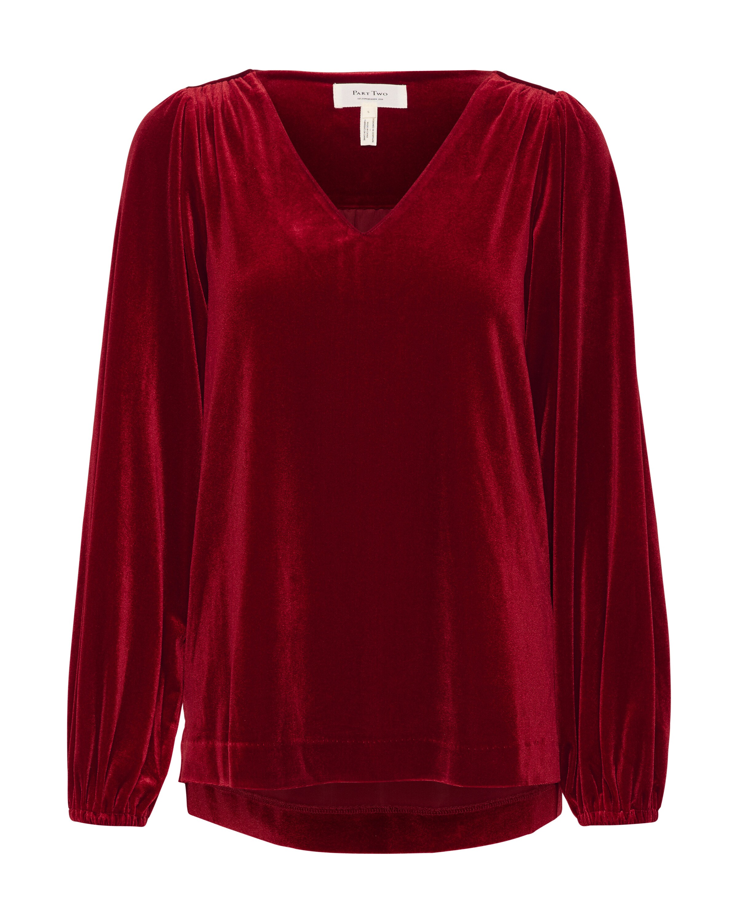 Part Two Bluse 'Madis' in Rot: Vorderseite