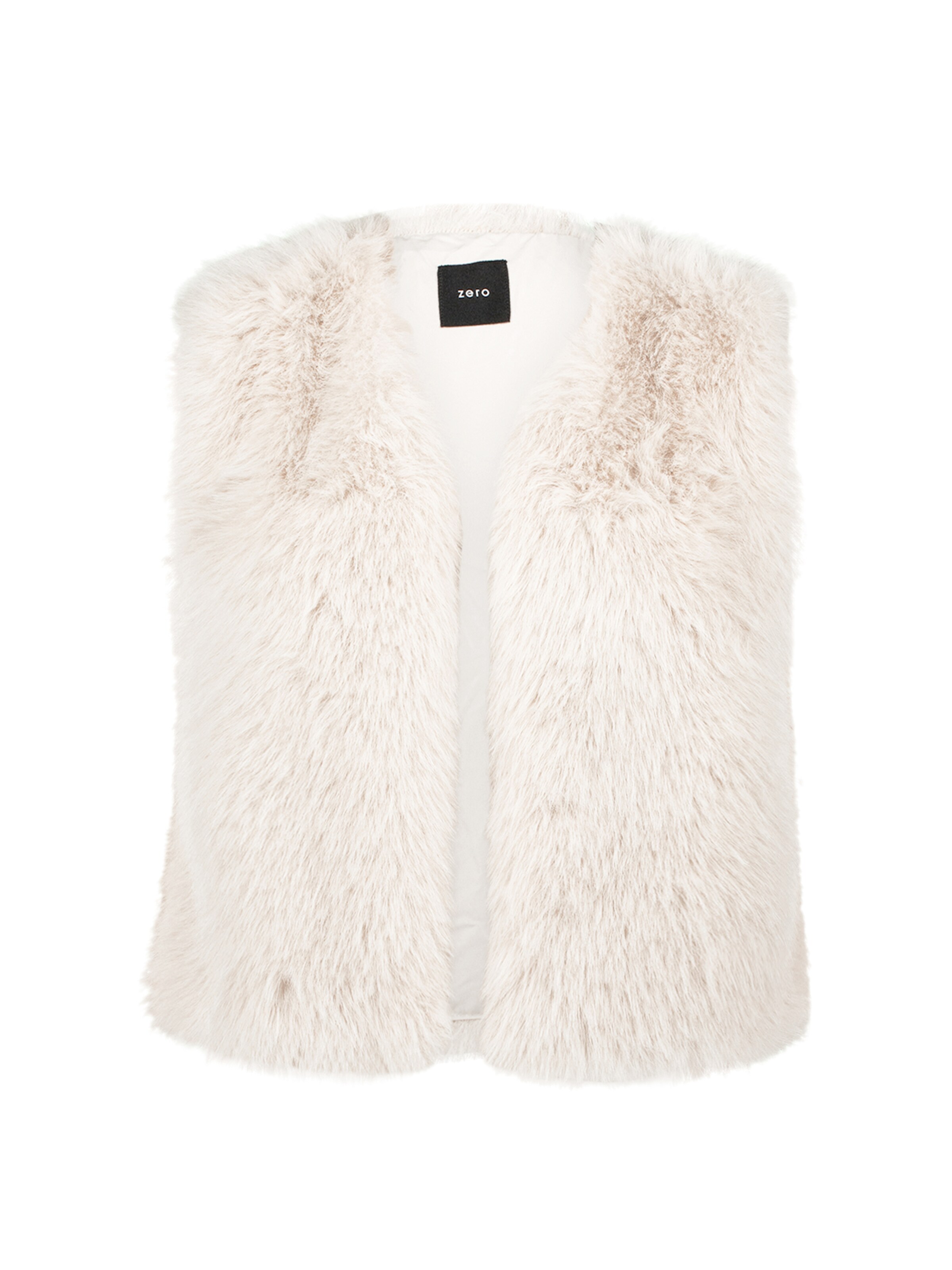 zero Vest in Beige: front