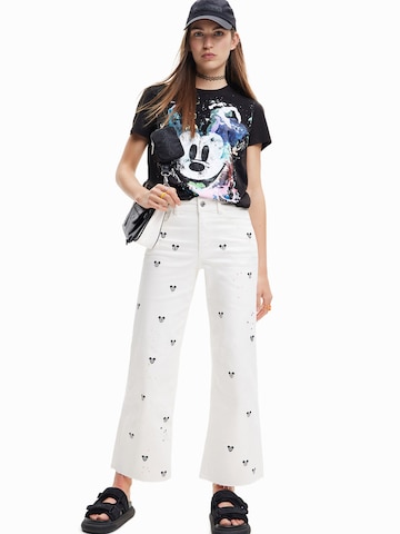 Desigual T-Shirt 'Mickey Mouse Arty' in Schwarz