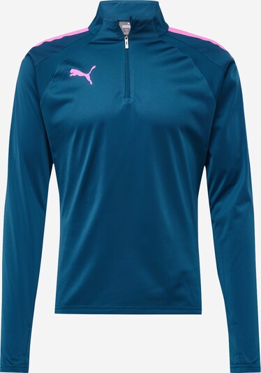 PUMA Functioneel shirt 'teamLIGA' in de kleur Cyaan blauw / Orchidee, Productweergave