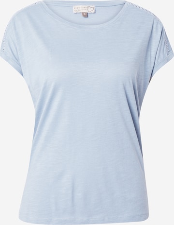 T-shirt Eight2Nine en bleu : devant