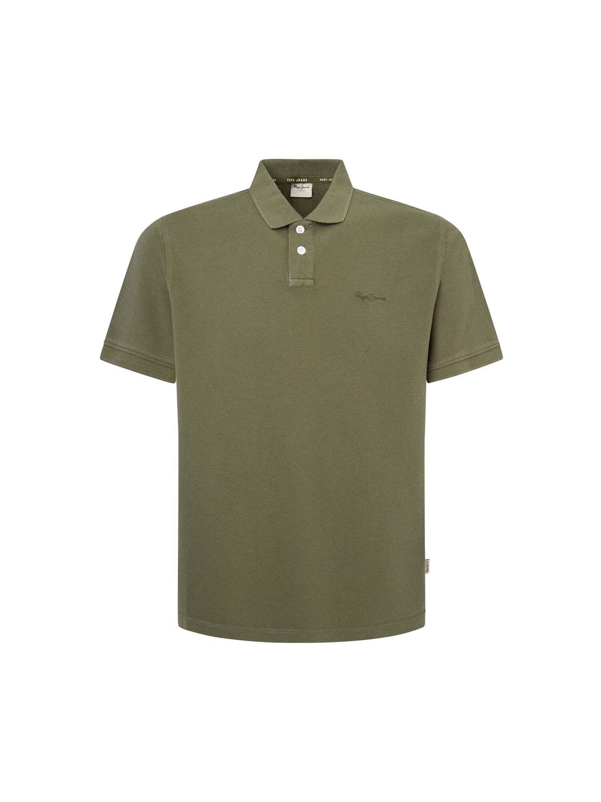 T-Shirt 'NEW OLIVER' Pepe Jeans en vert : devant