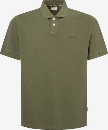 T-Shirt 'NEW OLIVER' Pepe Jeans en vert : devant