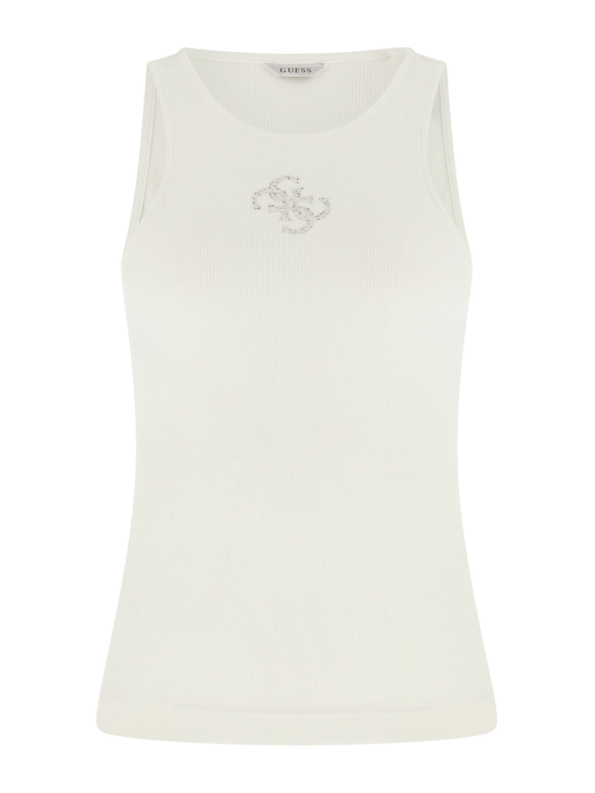 GUESS Top 'GUENDALINA' in White: front