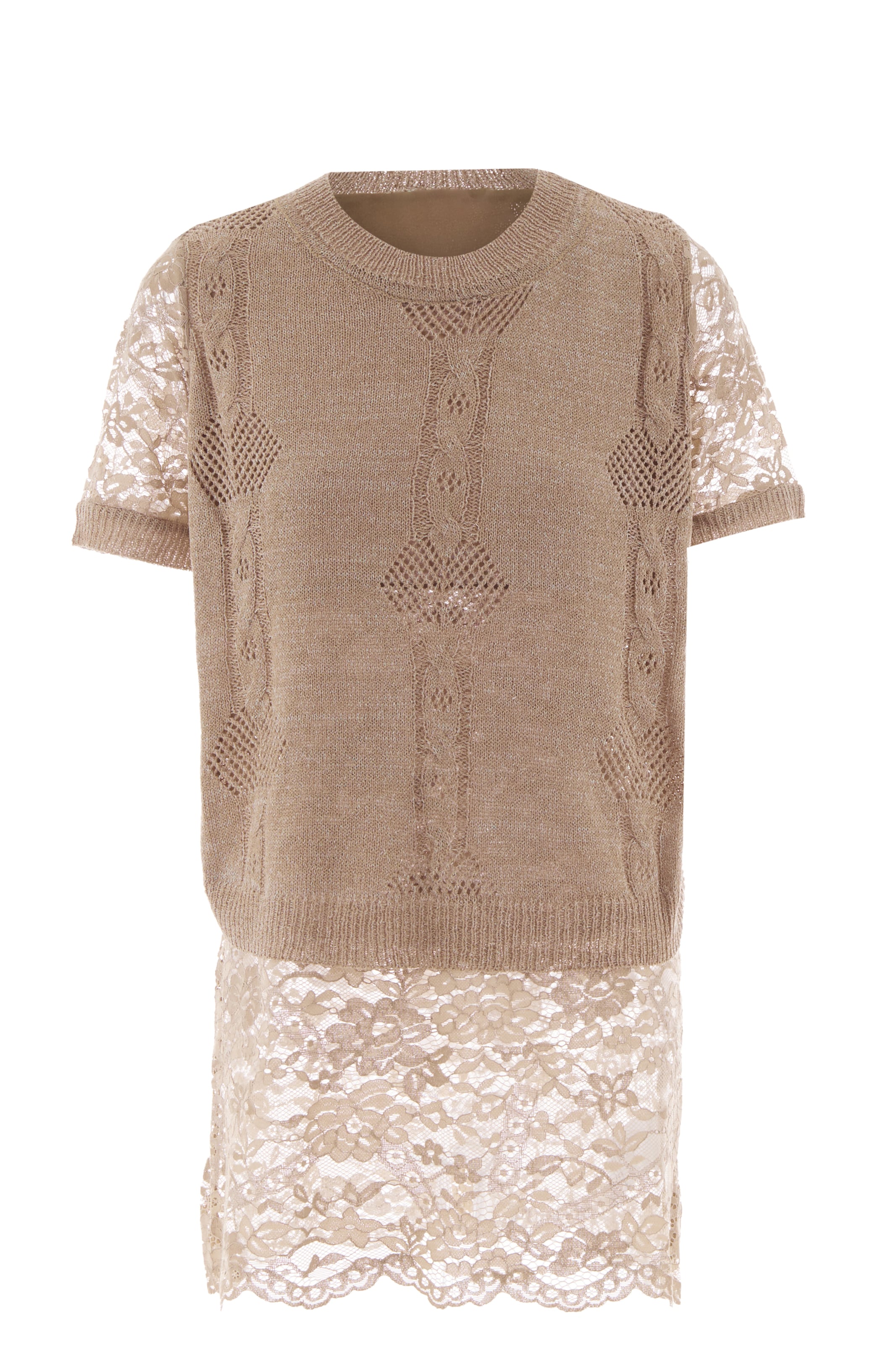 paino Pullover in Beige: Vorderseite