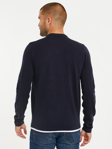 Pull-over Threadbare en bleu