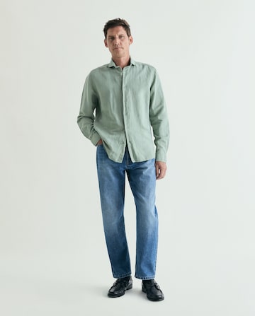 Regular fit Camicia ' ' di Scalpers in verde: frontale