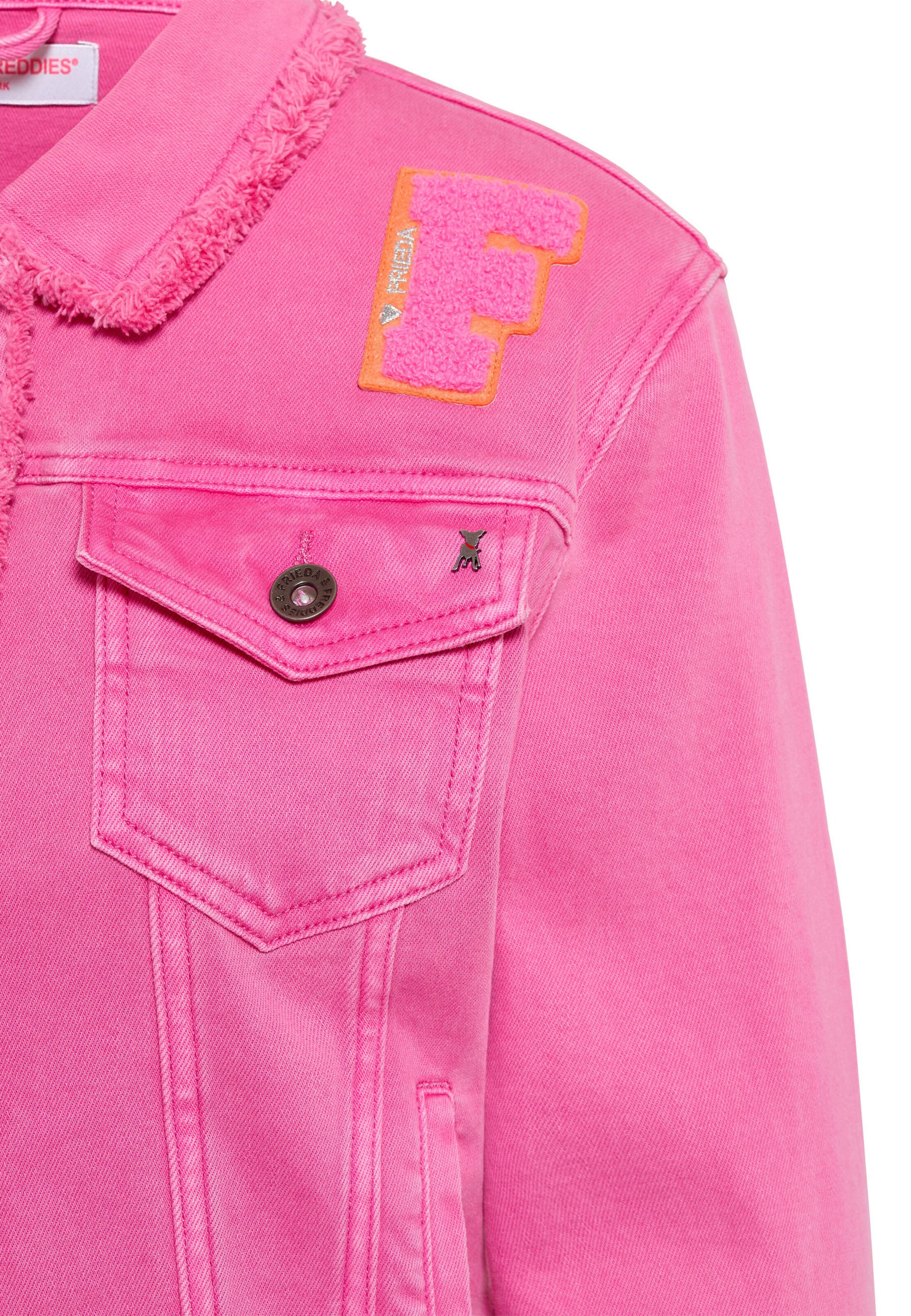 Frieda & Freddies NY Between-Season Jacket in Pink