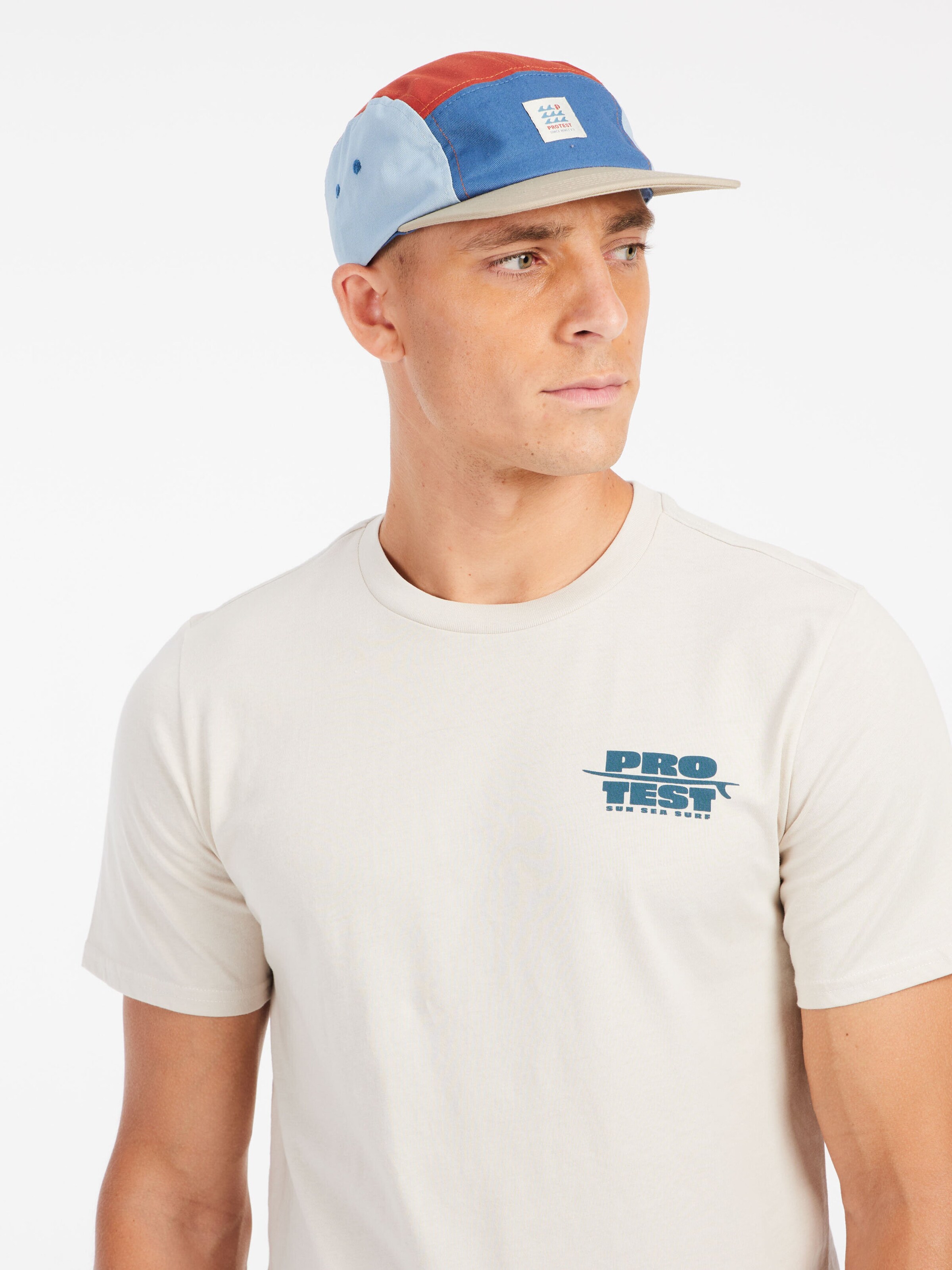 PROTEST Shirt 'PRTBaio' in White