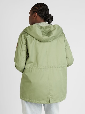 ONLY Carmakoma Between-Seasons Parka 'LORCA' in Green