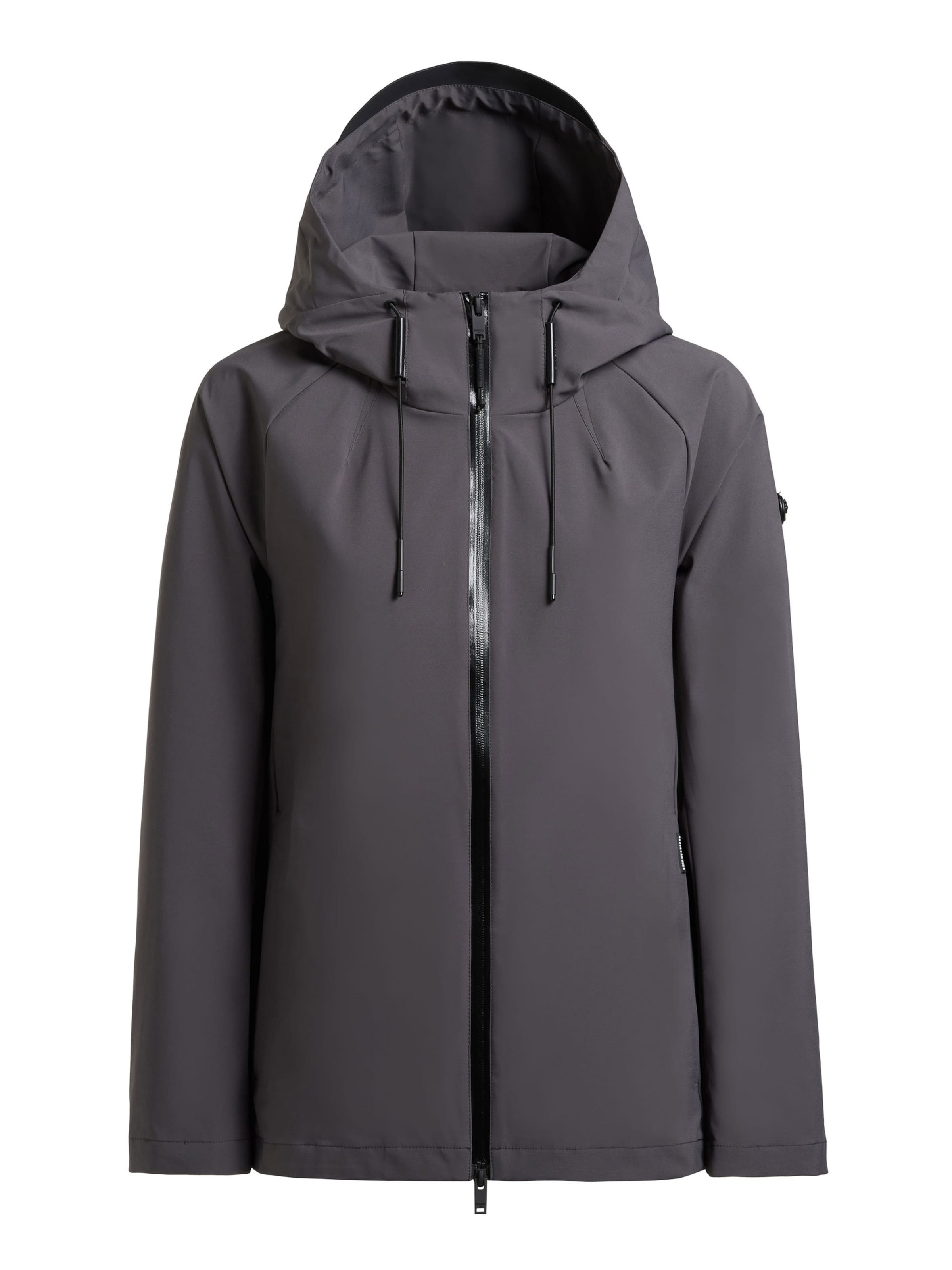 khujo Jacke 'WREM' in Grau: Vorderseite