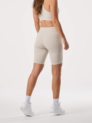 SWEDEMOUNT Skinny Sporthose 'Core'‌‌‌‌‌‌‌‌‌ in Beige