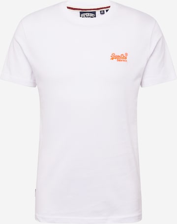 Maglietta 'Essential' di Superdry & Co in bianco: frontale