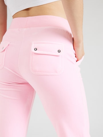 Juicy Couture Regular Trousers in Pink