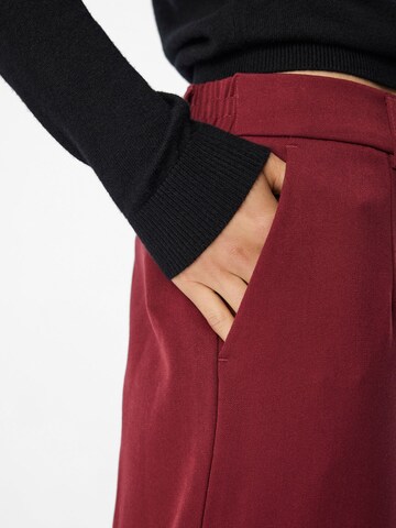OBJECT Wide leg Broek 'LISA' in Rood