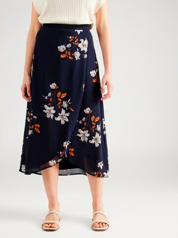 ABOUT YOU Rok 'Leona' in Blauw: voorkant