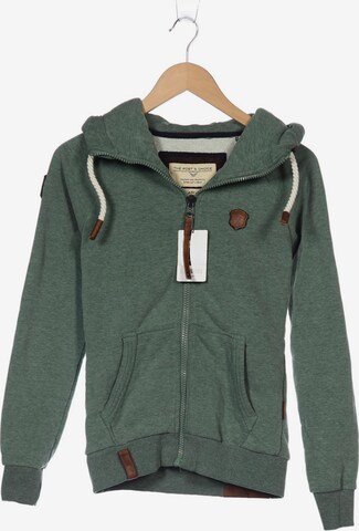 naketano Sweatshirt & Zip-Up Hoodie in S in Green: front