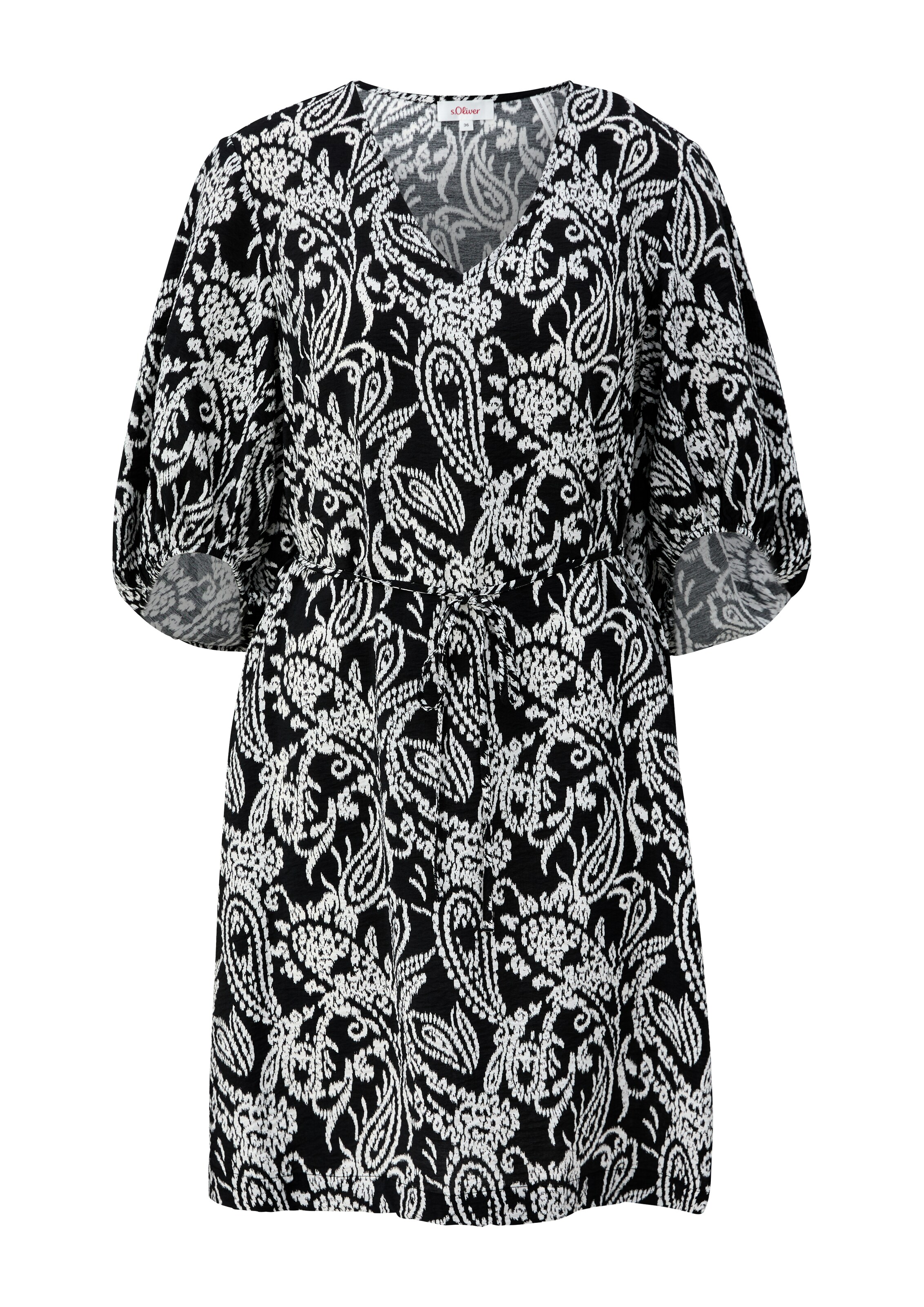 s.OliverHaljina - crna boja: prednji dio