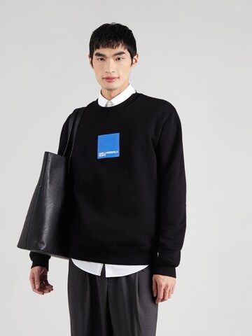 KARL LAGERFELD JEANS - Sweatshirt em preto: frente