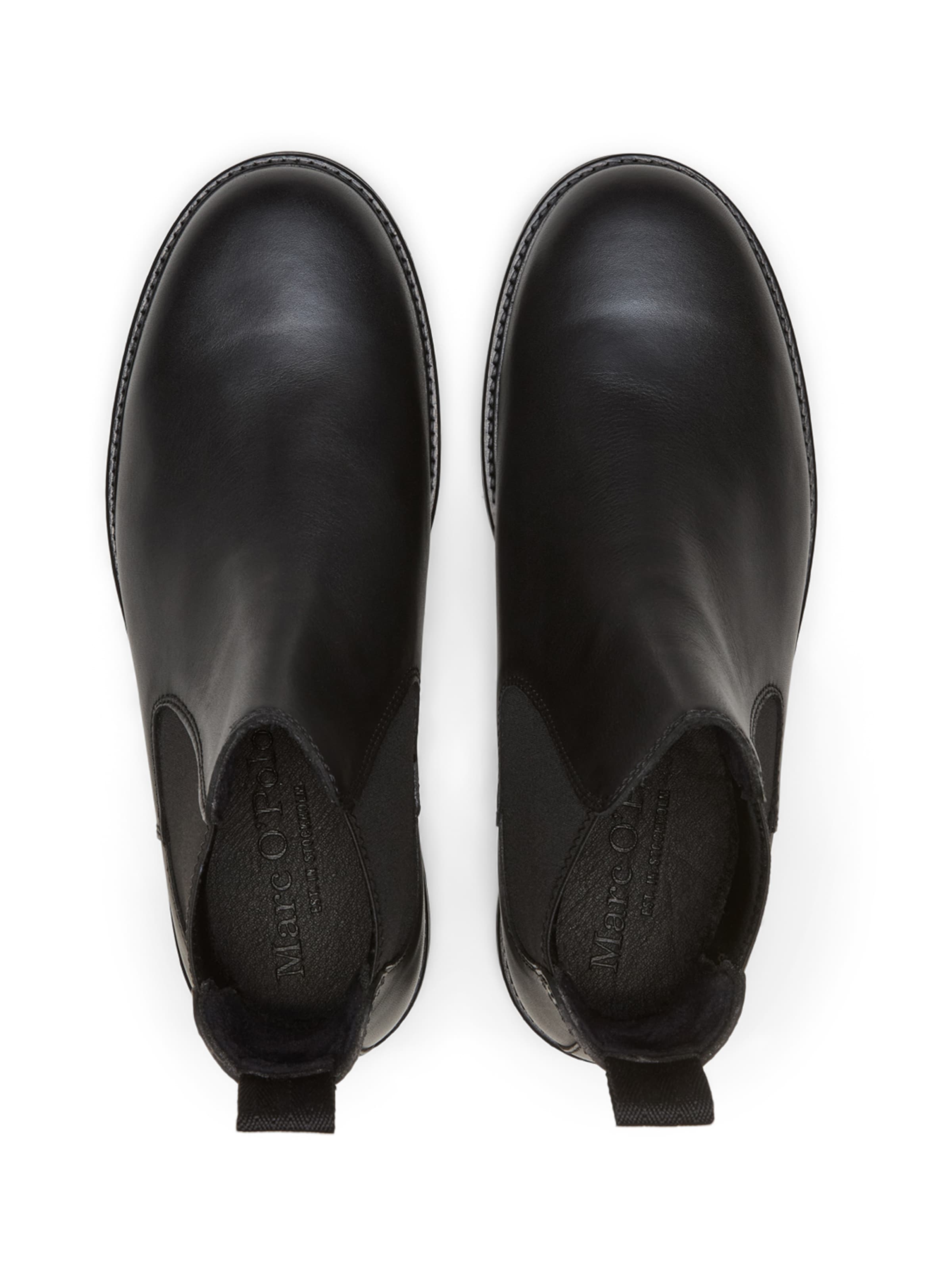 Marc O'Polo Chelsea-bootsit 'Rony' värissä musta