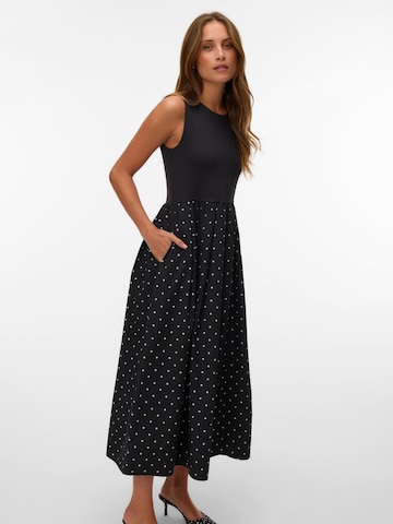 VERO MODA Obleka 'VMANNE' | črna barva: sprednja stran