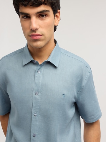 Trussardi Regular Fit Hemd‌‌ in Blau