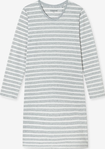 SCHIESSER Nightgown ' Casual Essentials ' in Grey: front