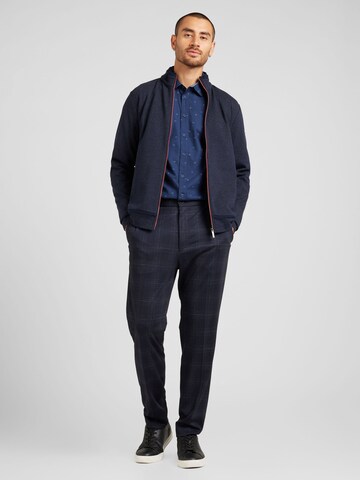 BLEND Regular Fit Hemd in Blau