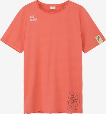 s.Oliver Shirt in Oranje: voorkant