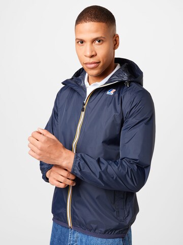 K-Way Weatherproof jacket 'CLAUDE 3.0' in Blue: front