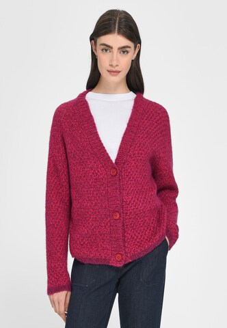Laura Biagiotti Roma Knit Cardigan in Pink: front