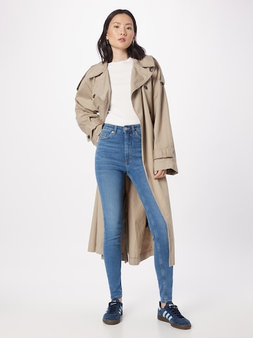 Monki Skinny Džíny – modrá