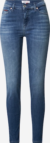 Tommy Jeans Skinny Džíny 'Nora' – modrá: přední strana