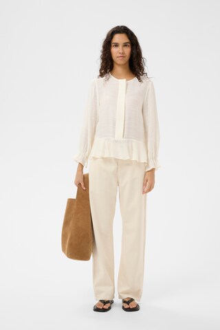 Chemisier 'LINNISIW' InWear en blanc