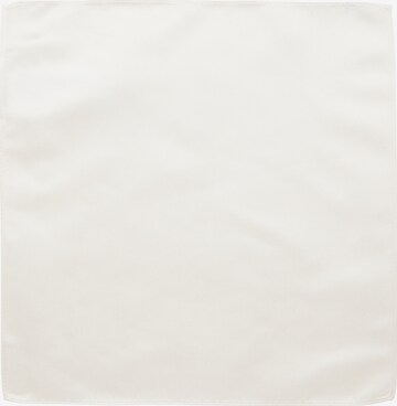 ETERNA Pocket Square in White: front