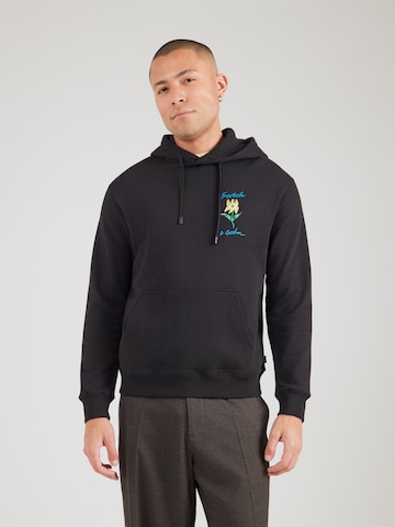 SCOTCH & SODA Sweatshirt i svart