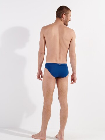 HOM Badehose ' Nautical Cup ' in Blau