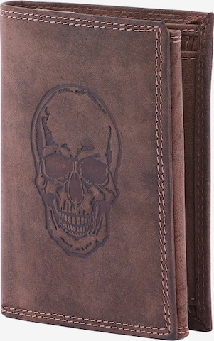 Sergio Valentini Portemonnee in Bruin: voorkant