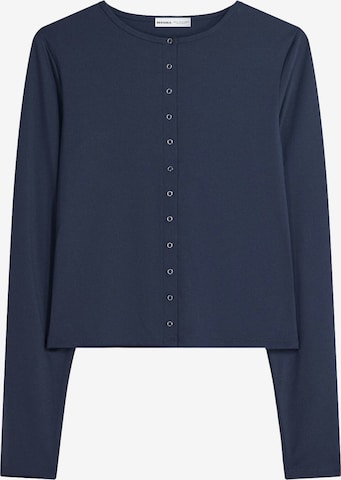 Bershka T-shirt i blå: framsida