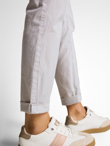 TOM TAILOR Slim fit Chino trousers in Grey