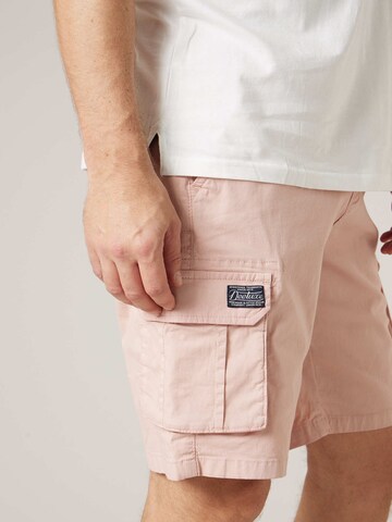 Loosefit Pantalon cargo 'Slog' Deeluxe en rose