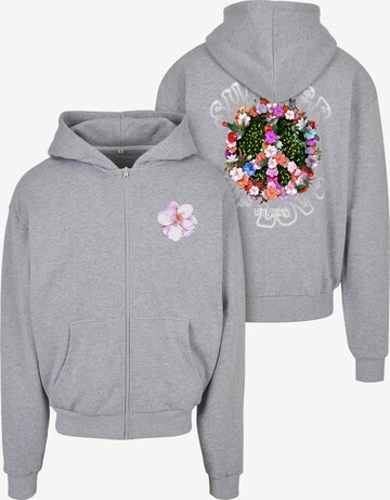 MT Upscale Sweatjacke 'Summer Of Love' in Grau