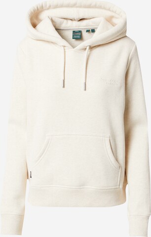 Superdry Sweatshirt 'Essential' i beige: forside