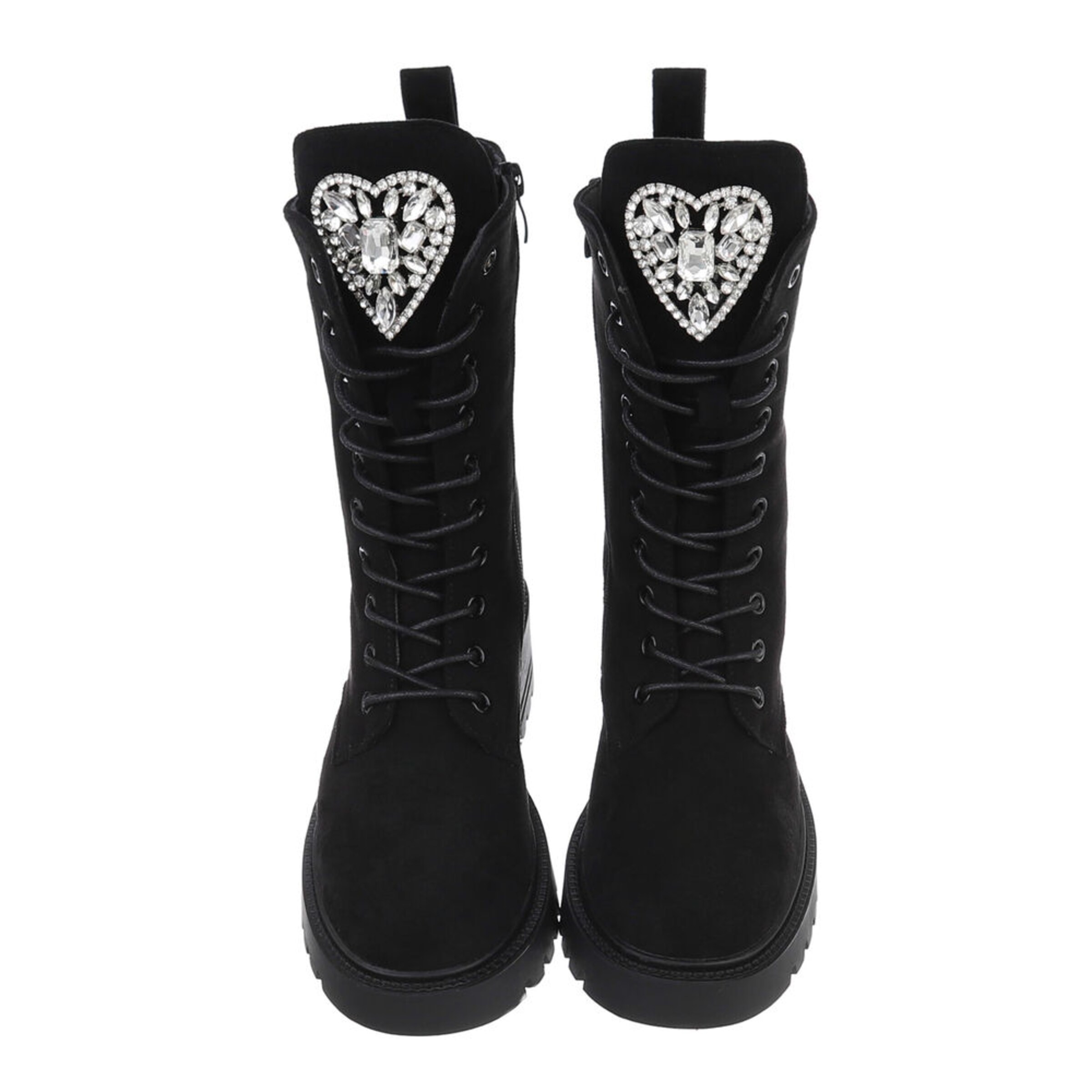 Ital-Design Stiefelette in Schwarz